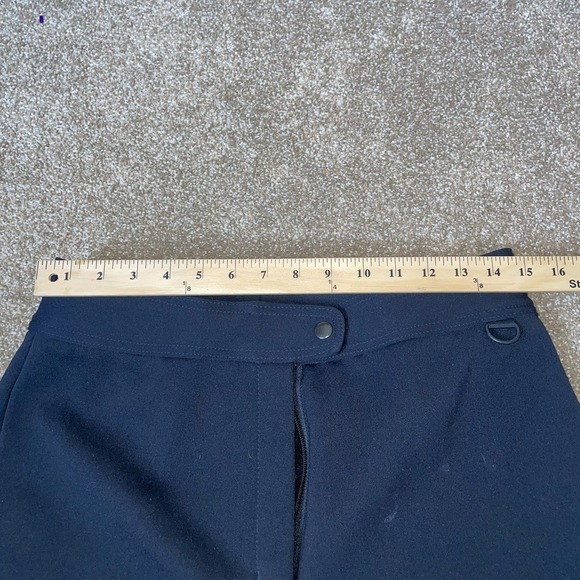 Vintage riding pants breaches breeches black Made in USA SZ 14 equestrian riding - Picture 3 of 9